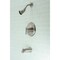 Kingston Brass KB6638CKL Single-Handle Tub and Shower Faucet, Brushed Nickel KB6638CKL - alternate 4